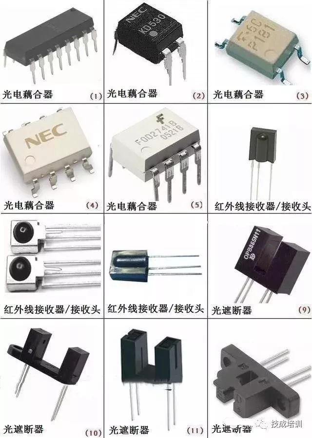 電子元器件圖片、名稱、符號對照大全，超全面建議收藏